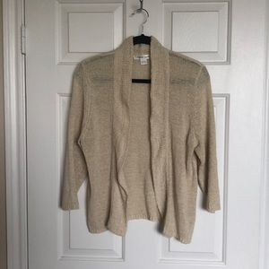 August Silk Cardigan Sweater